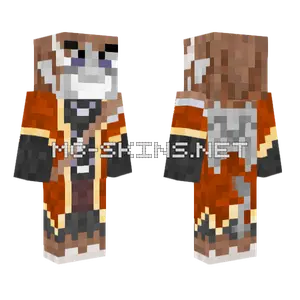 Grey Dev1l Minecraft skin