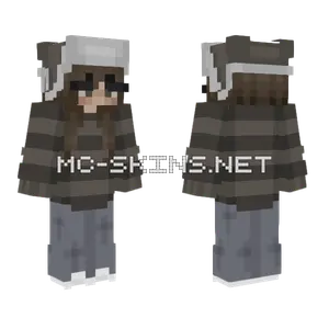 Grey Hooded Figure