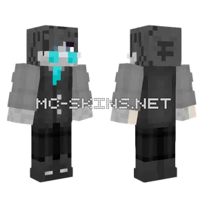 Grey Suit Minecraft skin