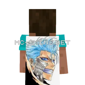 Grimmjow Jaegerjaquez cape, outside and lining