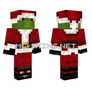 Grinch Piggy Minecraft skin