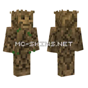 Groot Minecraft skin