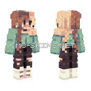 Growing Fern Rce Minecraft skin