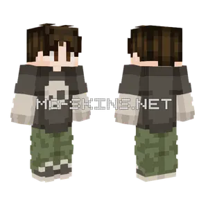 Grunge Boy Minecraft skin