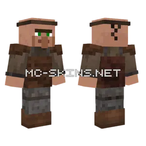 Guard Villager Remastered Minecraft skin