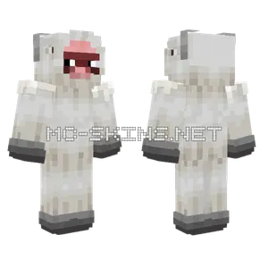 Guggleino Goat Minecraft skin