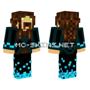 Guild Skin Long Brown Hair Minecraft skin