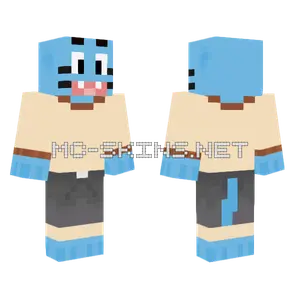Gumball Watterson Minecraft skin