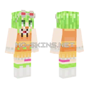 Gumi Summer Outfit Minecraft skin