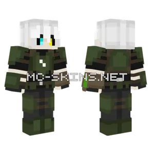 Gunner Corporal Ajax Minecraft skin