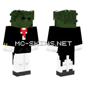 Gussy Fancy Zombie Minecraft skin
