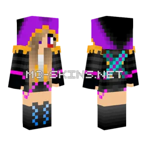 Gwen the Warrior Minecraft skin