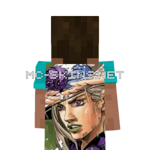 Gyro Zeppeli cape, outside and lining