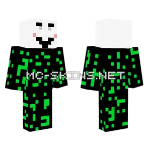 Hacker Skin Minecraft skin