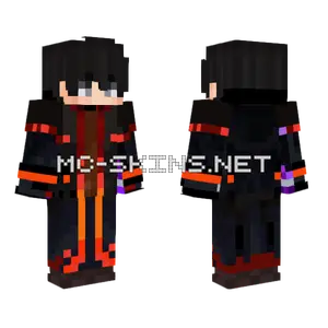 Hahanoob Dark Outfit Minecraft skin