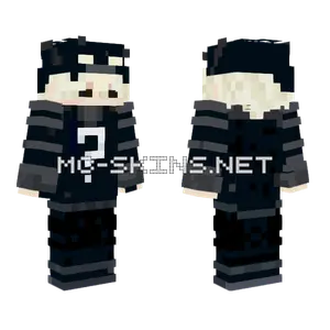 Hahskqhjagwuw Black Suit Minecraft skin