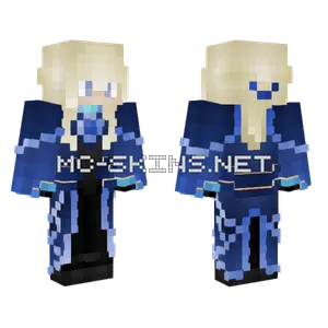 Hainuo Heino Blue Outfit Minecraft skin