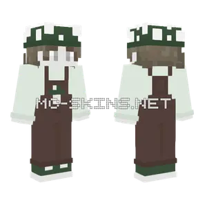 Haley Mushroom Skin Minecraft skin