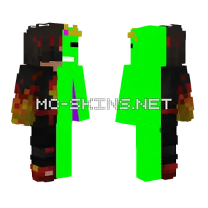 Half Chain Flamer Half Theflame0fwar89 Minecraft skin