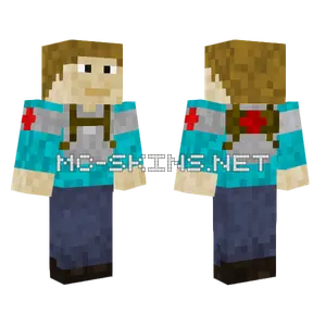 Half Life 2 Medic Blue Minecraft skin