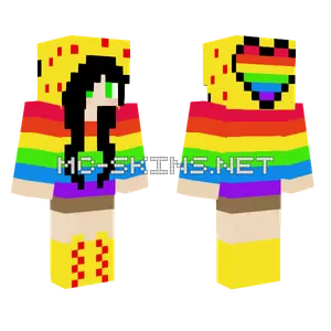 Halfpep The Gamer Pride Skin Minecraft skin
