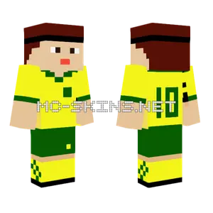Halilovic Footballer Minecraft skin