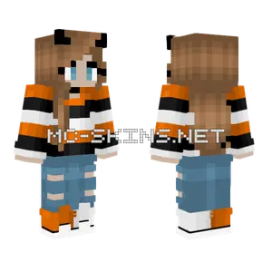 Halloween Autumn Sweater Minecraft skin