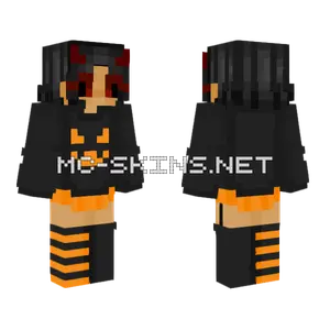 Halloween Demon Minecraft skin