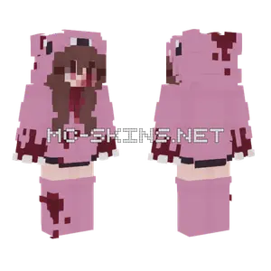 Halloween Gloomy Bear Minecraft skin