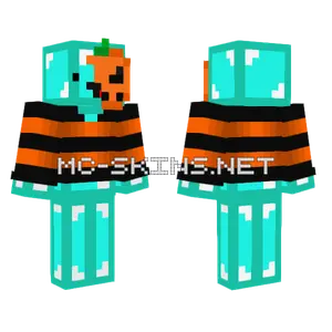 Halloween Hoodie Skeppy Minecraft skin