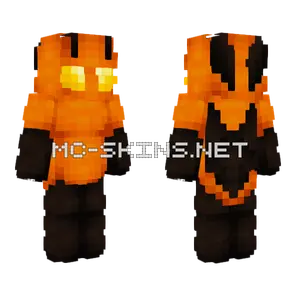 Halloween Moth Minecraft skin