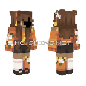 Halloween Pandora Minecraft skin