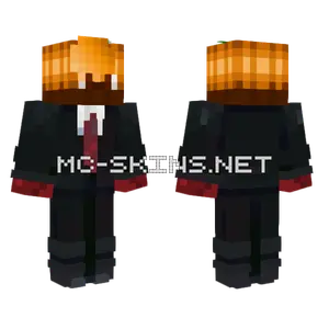 Halloween Pumpkin Skin Minecraft skin