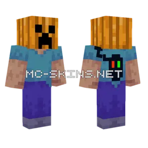 Halloween Steve Phase 2 Minecraft skin