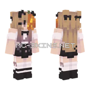 Hallows Eve Girl Minecraft skin