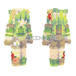 Hana Ni Natte SF Minecraft skin