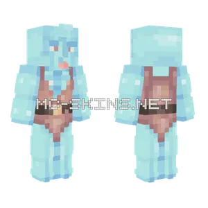 Handsome Squidward Minecraft skin