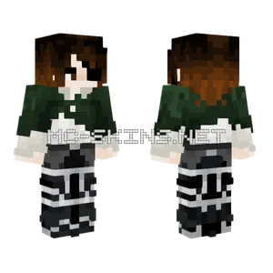 Hange Zoe Minecraft skin