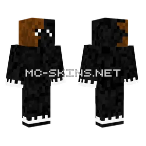 Happy Bald Oreo Minecraft skin