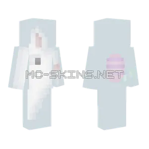 Happy Easter Bunny Minecraft skin