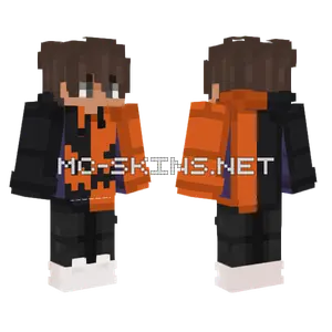 Happy Halloween Boy Minecraft skin