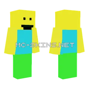 Happy Noob Minecraft skin