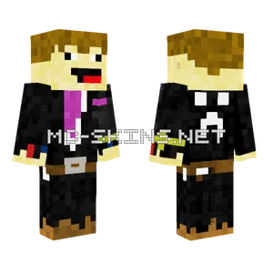 Happy Suit Man Minecraft skin