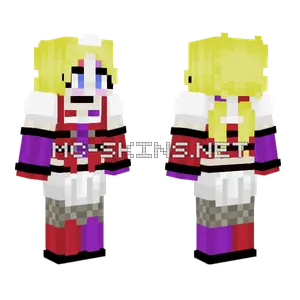 Harley Quinn Nurse Minecraft skin