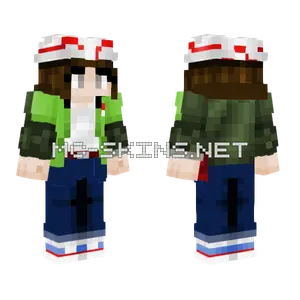 Harmony Pokemon Legends Z A Minecraft skin