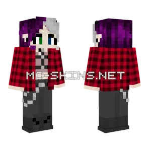 Harness Chains Grunge Fashion Minecraft skin
