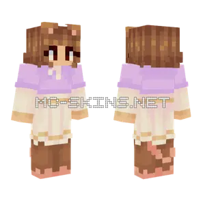 Hata Girl Minecraft skin