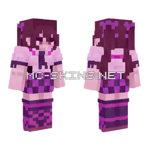 Hatate Himekaidou Touhou Project Minecraft skin