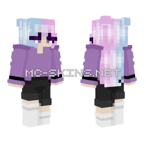Hateful Pastel Girl Minecraft skin