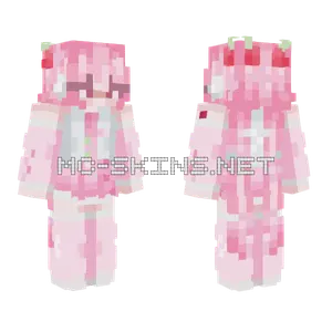Hatsune Miku Minecraft skin
